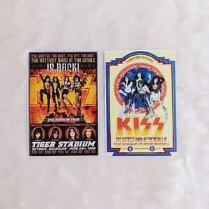 KISS Mini Poster Cards 2 ct